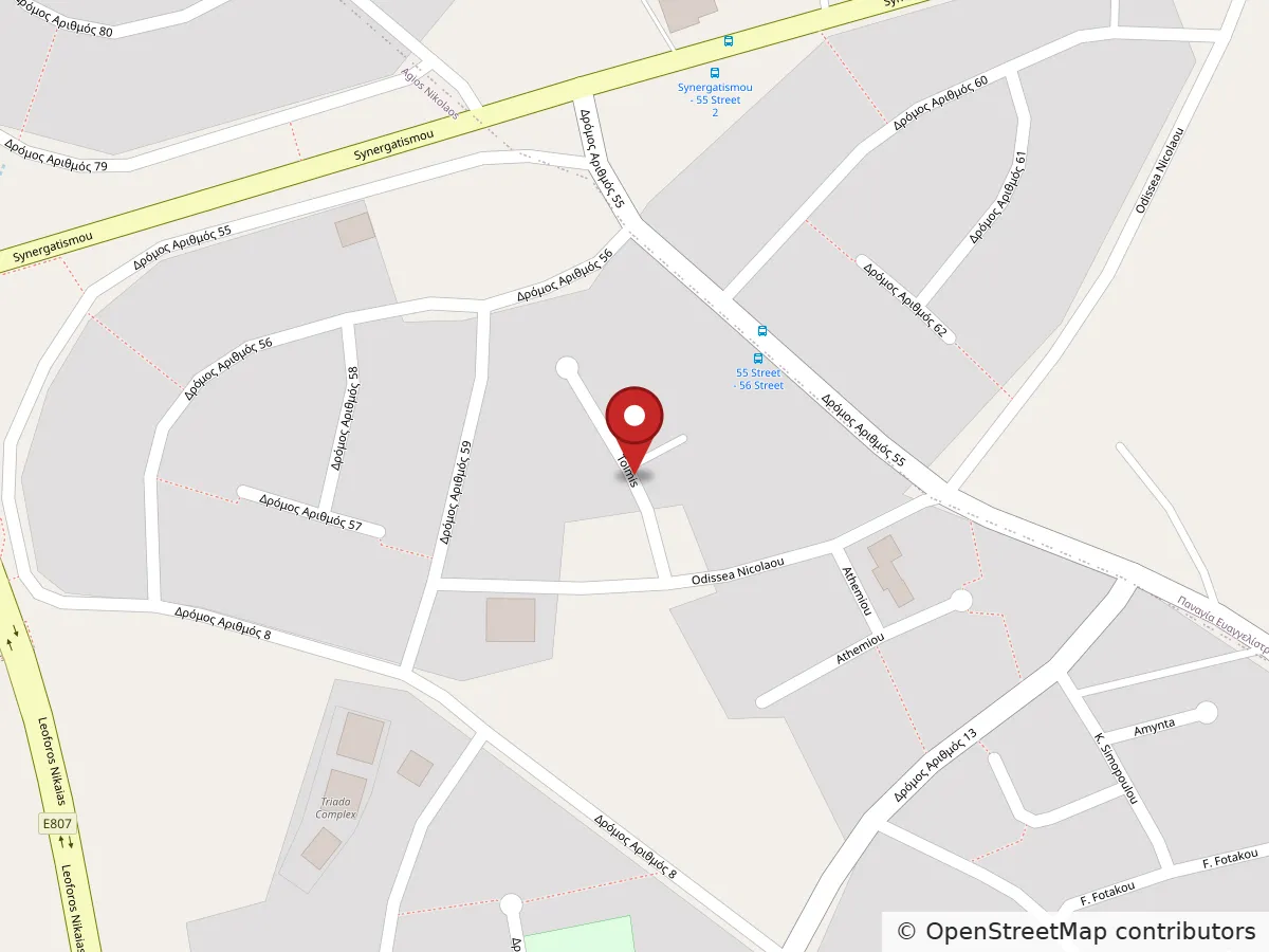 Map showing the location of MP Ideal Luxury Residence, 4 Tolmis Street, Kato Polemidia, Limassol